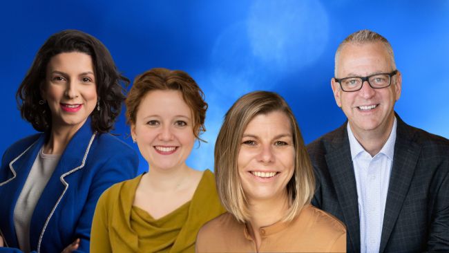 Vanessa, Ozlem, Jonathan, Jihane